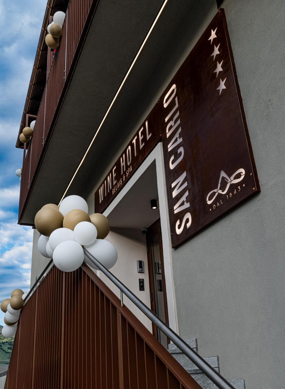 Wine Hotel San Carlo - Relais & Spa - Boutique Hotel 치우로 외부 사진