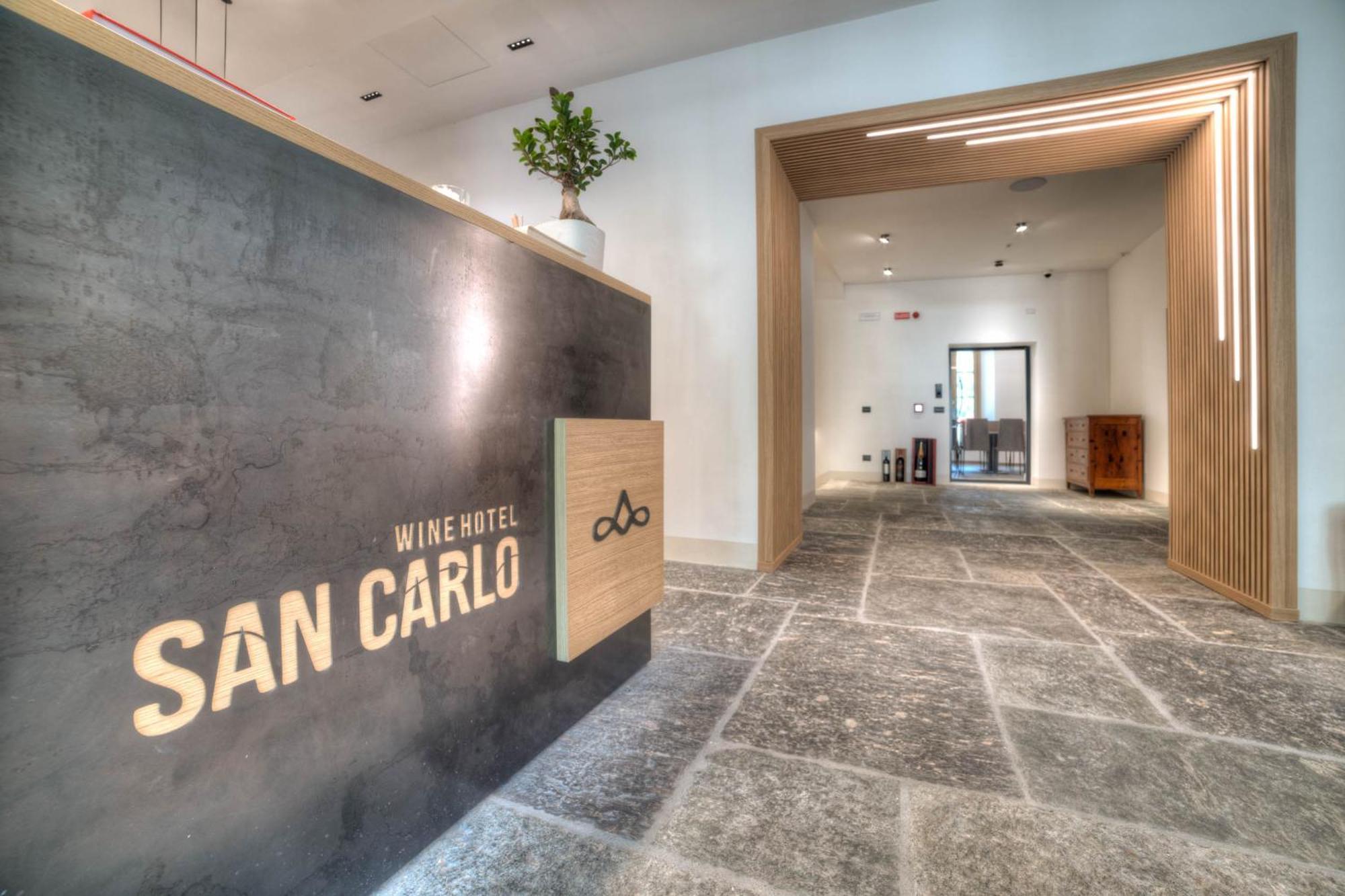 Wine Hotel San Carlo - Relais & Spa - Boutique Hotel 치우로 외부 사진