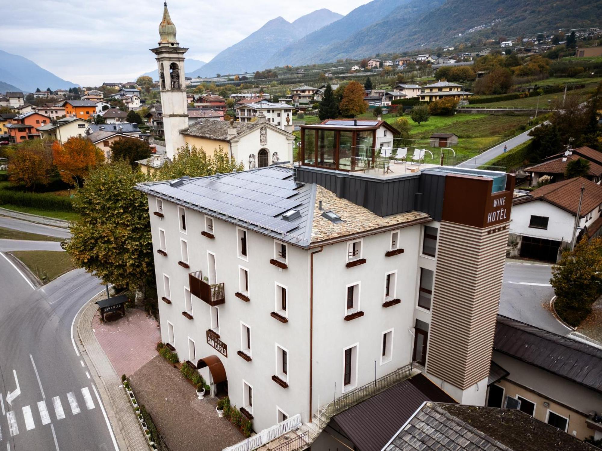 Wine Hotel San Carlo - Relais & Spa - Boutique Hotel 치우로 외부 사진